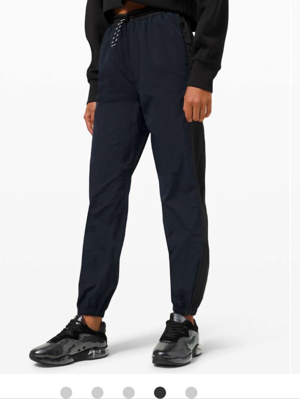 Lululemon Evergreen Track PantTrue Navy/Black-6 - Picture 3 of 14